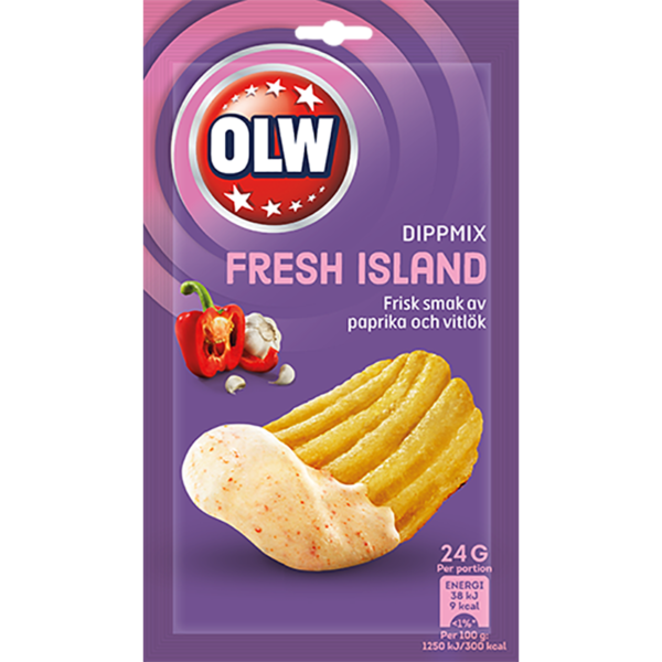 OLW Dip Mix Fresh Island 24g